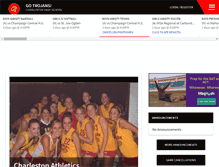 Tablet Screenshot of charlestontrojans.com